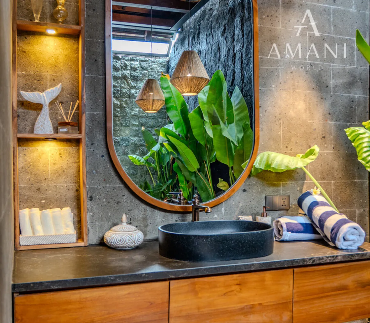 Vila Canggu — spálňa